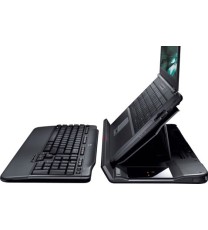 Logitech Alto Cordless Notebook Stand Includes Keyboard and USB Hub