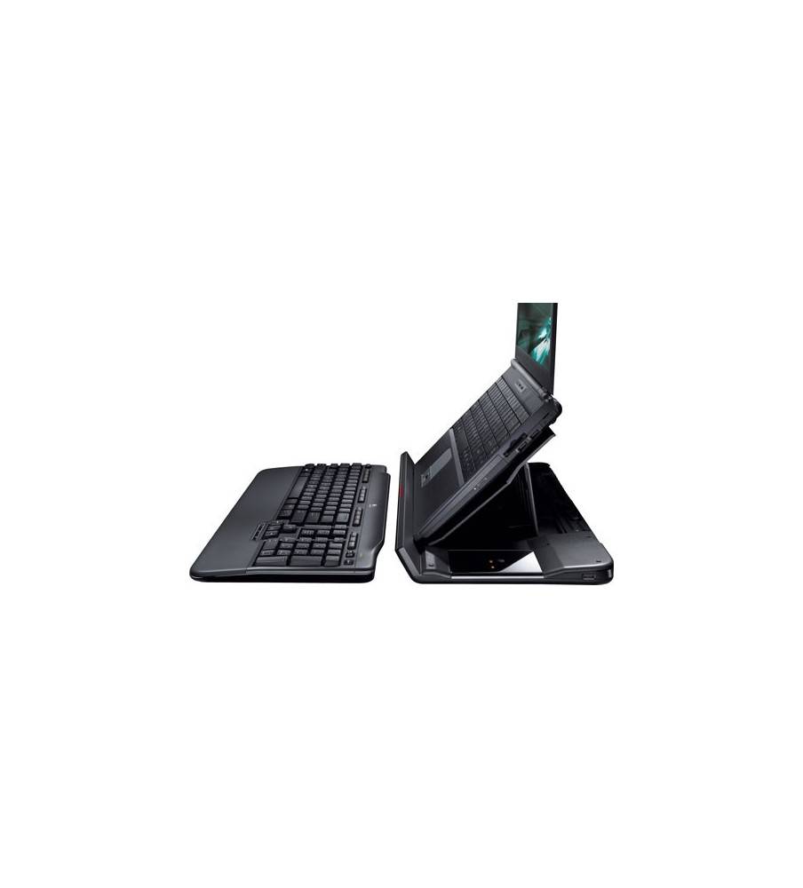 Logitech Alto Cordless Notebook Stand Includes Keyboard and USB Hub