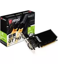 MSI GT710 2GB DDR3 Low Profile VGA