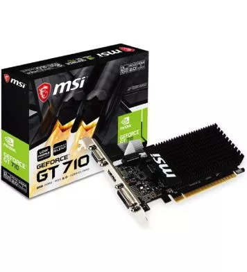 MSI GT710 2GB DDR3 Low Profile VGA