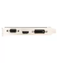 MSI GT710 2GB DDR3 Low Profile VGA ports view
