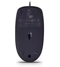 M90 Logitech USB Wired Mouse back view