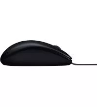 M90 Logitech USB Wired Mouse side view