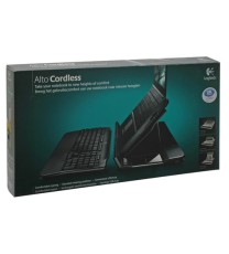 Logitech Alto Cordless Notebook Stand Includes Keyboard and USB Hub