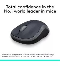 Logitech M185 Wireless Mouse Number 1 brand