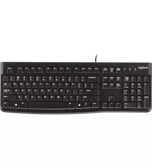 Logitech K120 Wired USB Full size Keyboard Logitech K120 Wired USB Full size Keyboard
