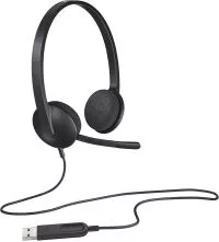 logitech h340 usb headset noise cancelling mic