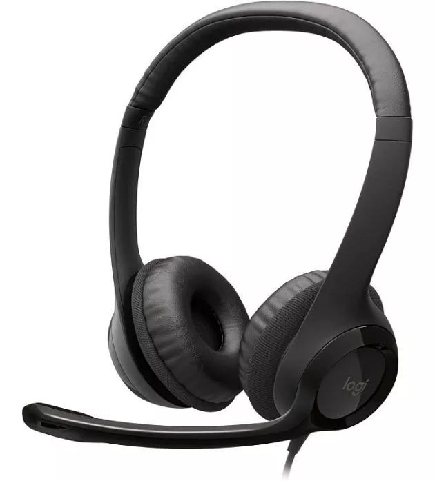 Logitech H390 USB Headset with Noise-Canceling Microphone Logitech H390 USB Headset with Noise-Canceling Microphone