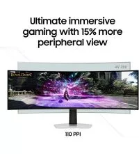 Samsung Odyssey 49" Gaming Monitor G9 OLED G93SC 110 dpi