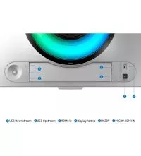 Samsung Odyssey 49" Gaming Monitor G9 OLED G93SC ports view