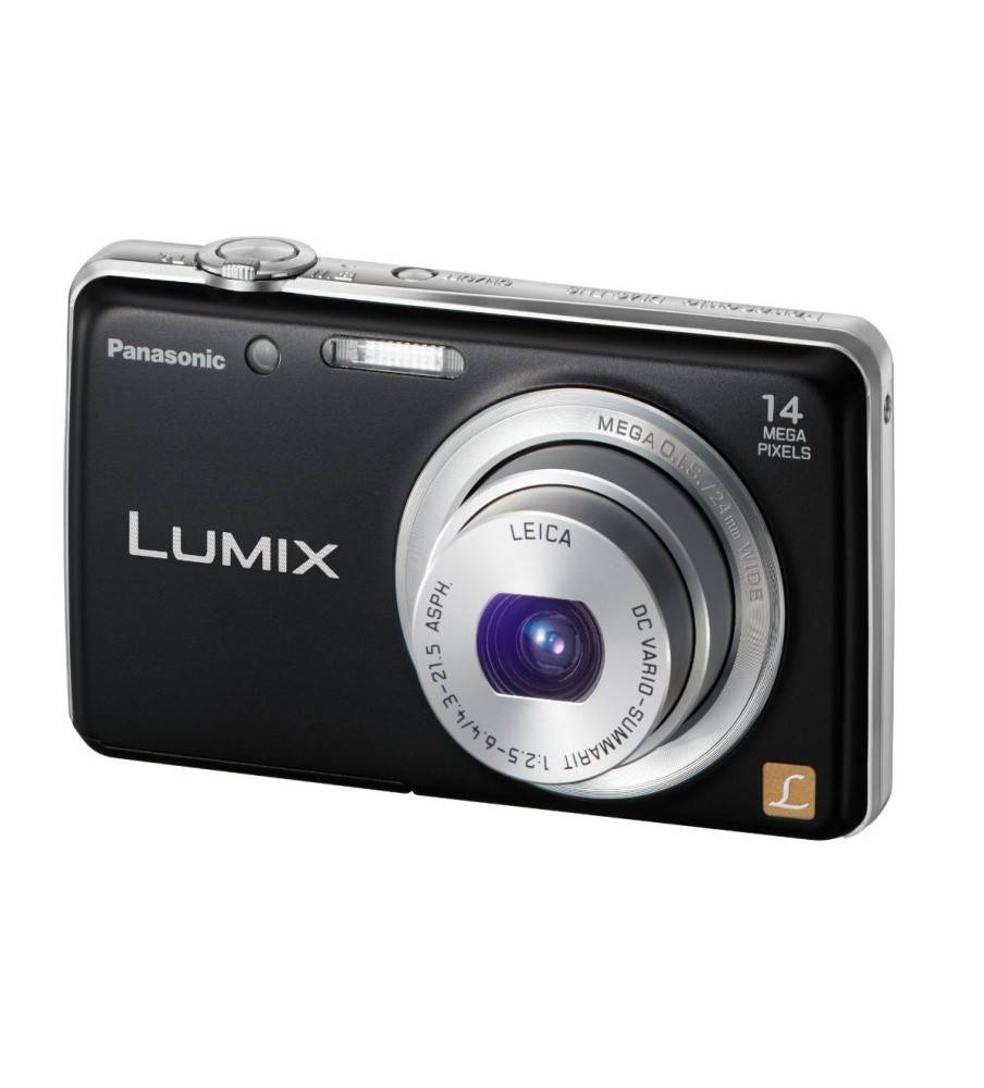 Panasonic Lumix FH6 14.1 MP Digital Camera with 5 Optical Zoom (Black)