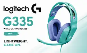 Logitech G335 Gaming Headset Mint